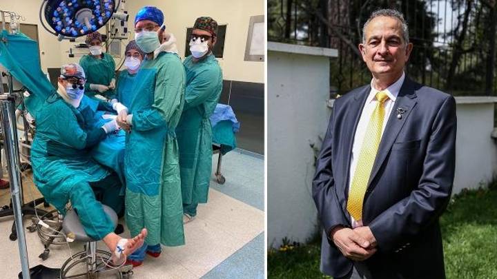 تركيا.. تفاعل مع تفاني طبيب لمواصلة عملية جراحية (صورة)