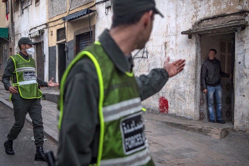 تشديد الإجراءات في تنغير بسبب كورونا المتحور