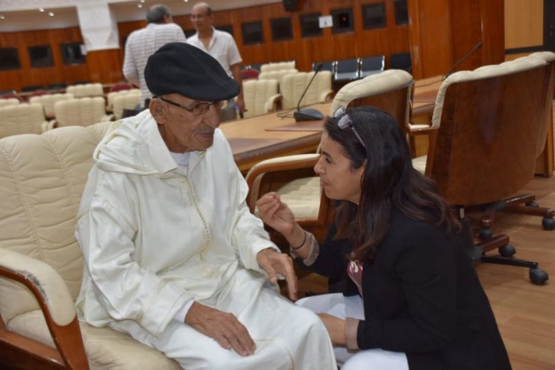 جثمان الراحل بوشوى يوارى الثرى في الحوز