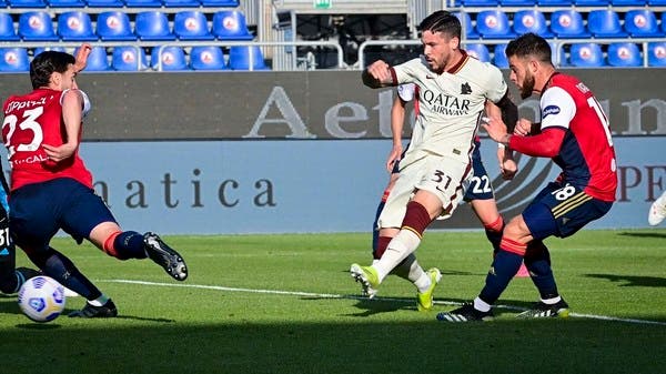 روما يقع ضحية لصحوة كالياري