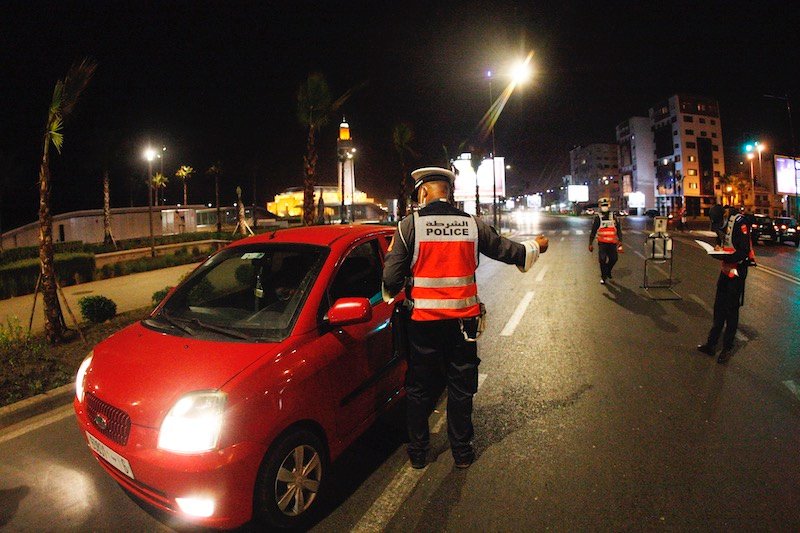 شوارع البيضاء شبه فارغة في أولى ليالي رمضان