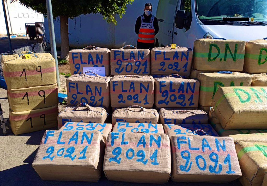 مجهودات أمنية كبرى لمحاربة التهريب الدولي للمخدرات بالراشيدية