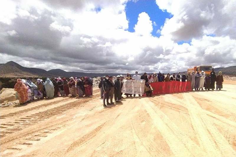 وعود بالحل تنهي احتجاج مواطنين ناحية تزنيت