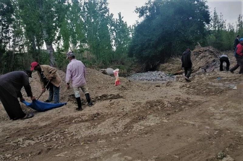 آثار الأمطار الرعدية تقلق مزارعين في بني ملال