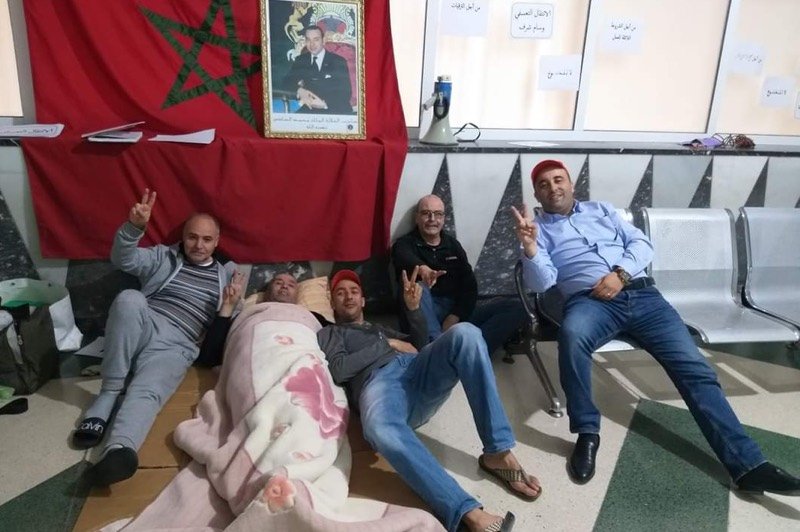 اعتصام يروم تسوية ترقيات في جماعة تطوان