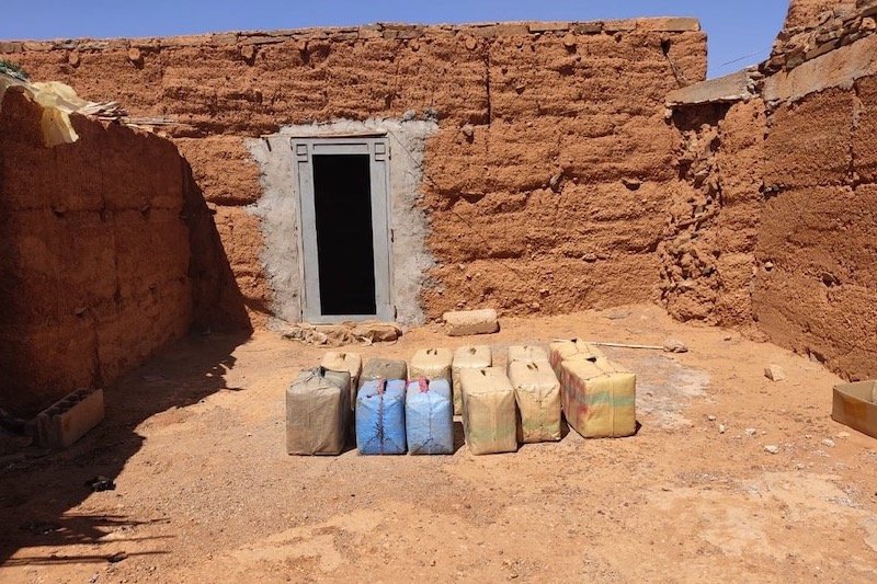 حجز مخدرات وضبط 5 أفراد في مدينة طانطان