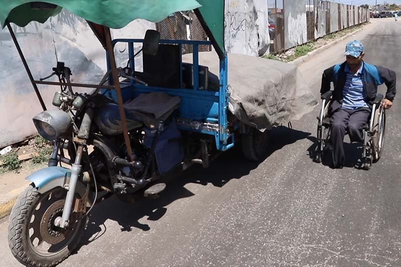 سياقة “تريبورتور” بلا رجلين