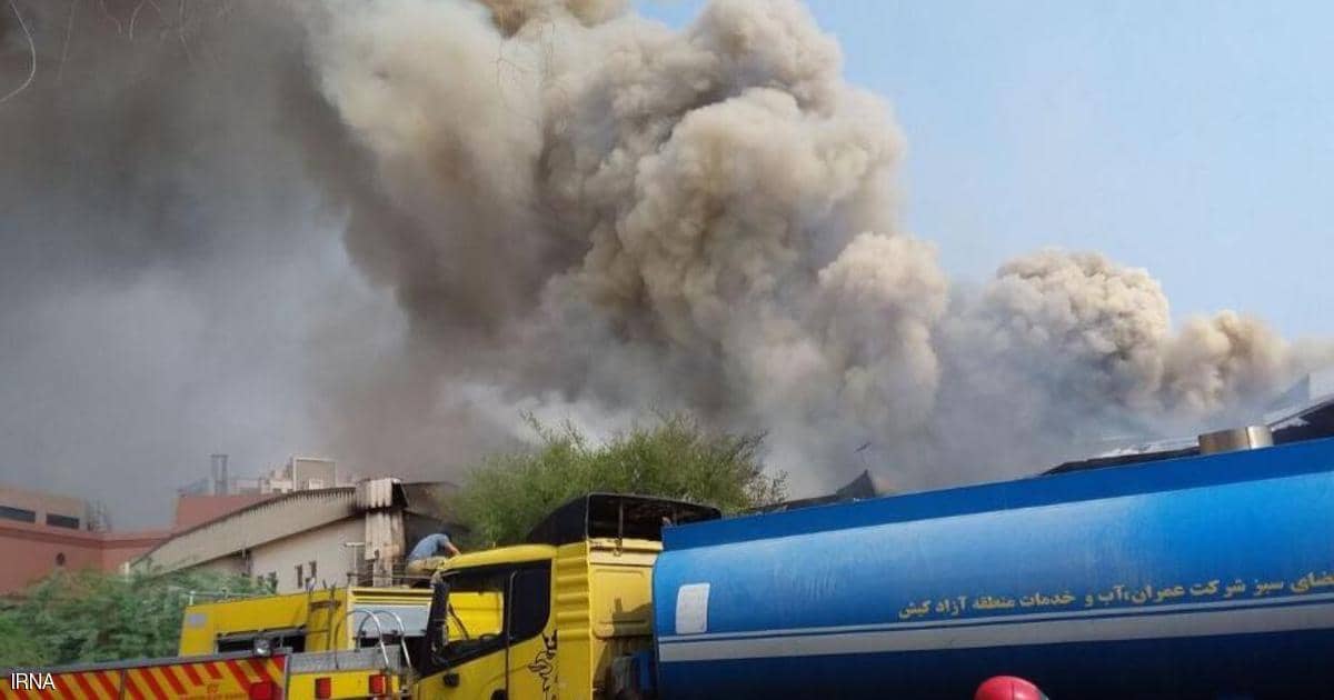 صحيفة: انفجار إيران وقع في مصنع لتصنيع الطائرات المسيرة