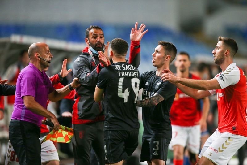 عقوبة تهدد تاعرابت بسبب أحداث كأس البرتغال