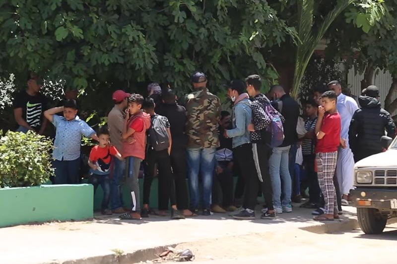 غرق عائلة في قارب للهجرة السرية