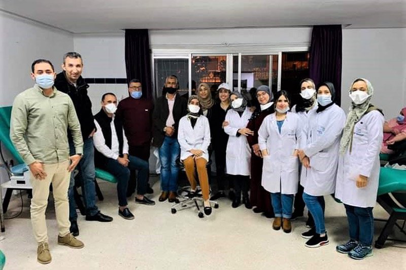 متطوعون يوفرون 500 كيس من الدم بتطوان