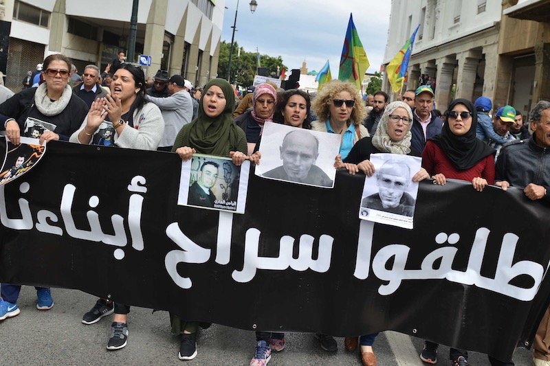 مجلس حقوق الإنسان يستقبل معتقلي الريف وجرادة‬