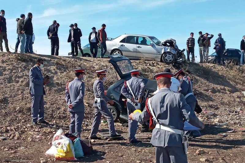 مصرع 3 أشخاص في حادثة سير نواحي سطات