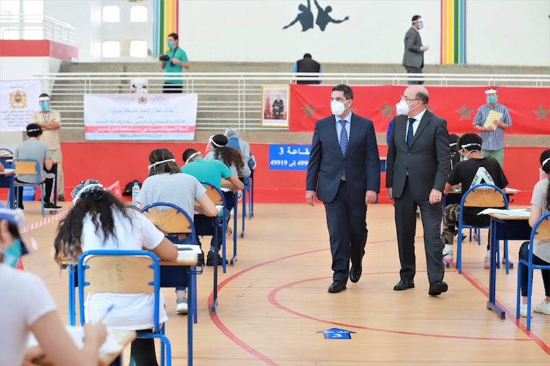وزير التربية يكشف تفاصيل “امتحانات الباك” أمام استمرار “قيود كورونا”