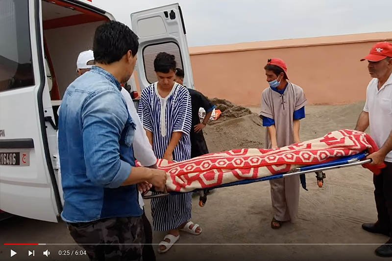 وفاة على متن تريبورتور