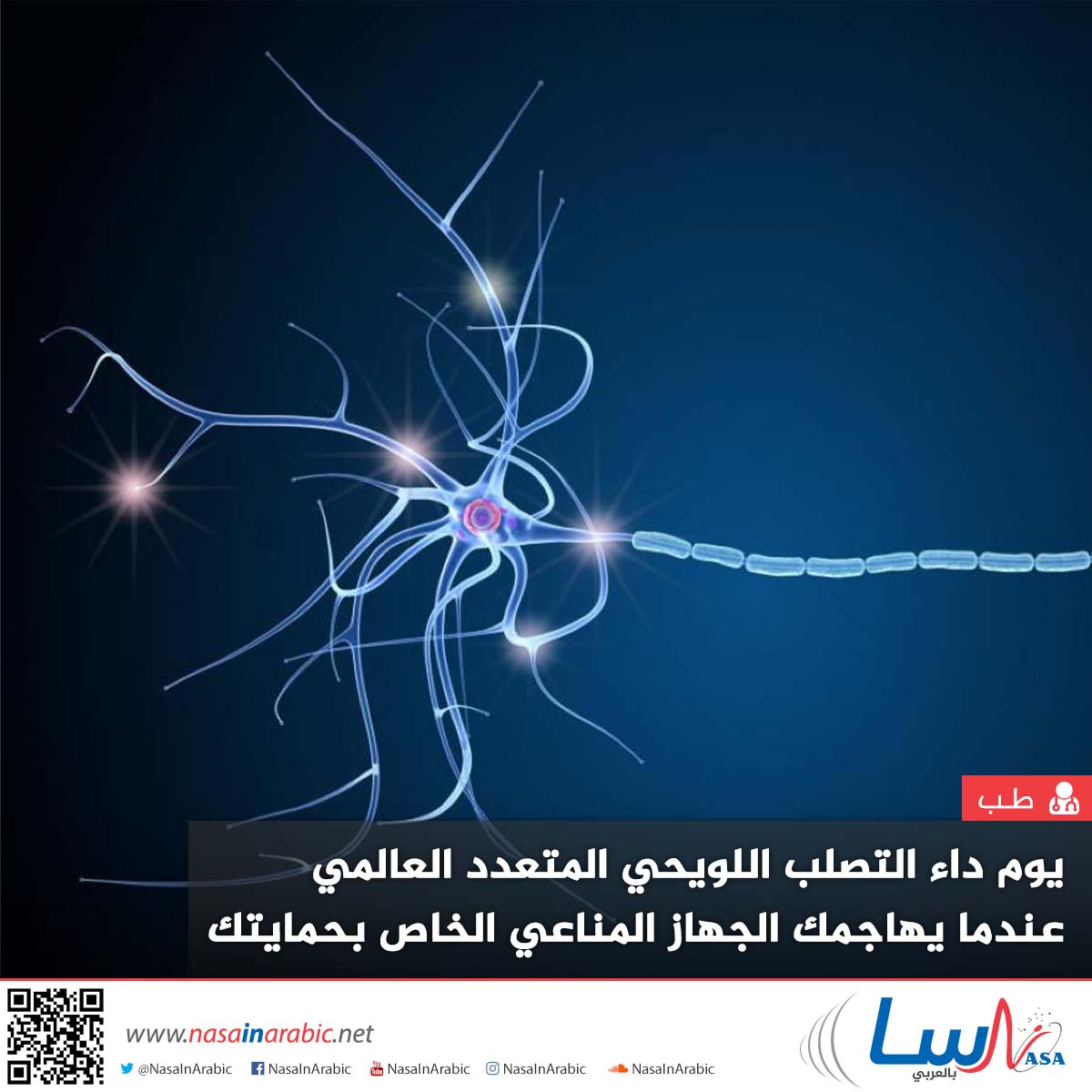 !يوم داء التصلب اللويحي المتعدد العالمي- عندما يهاجمك الجهاز المناعي الخاص بحمايتك