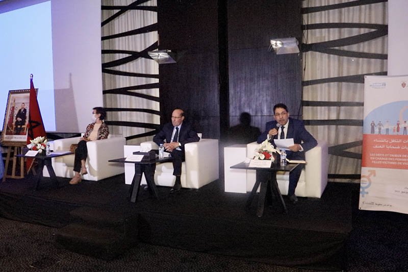 التكفل بالنساء ضحايا العنف