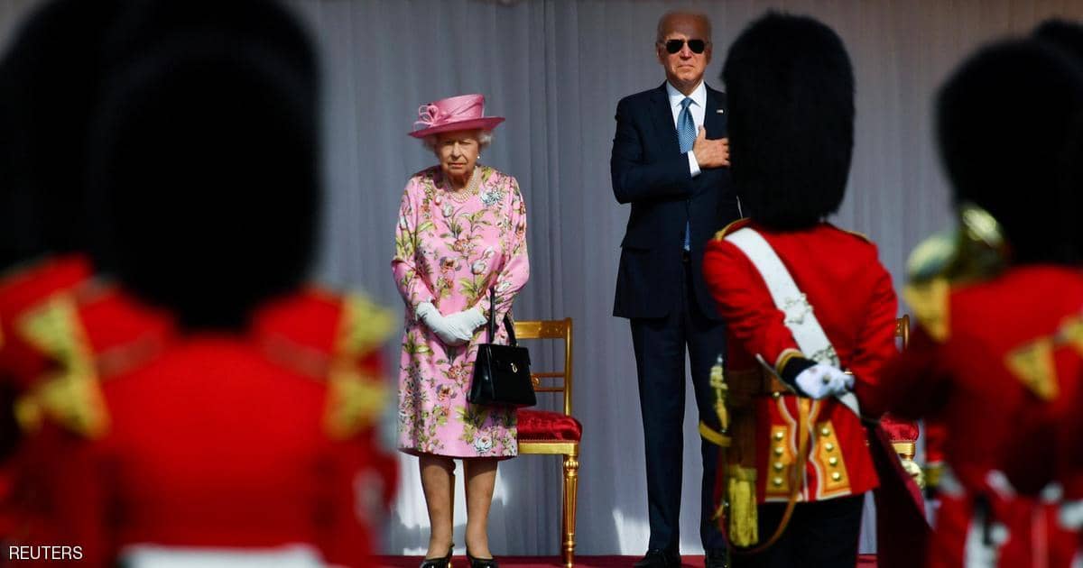 اللقاء الرسمي الأول.. بايدن في ضيافة الملكة إليزابيث