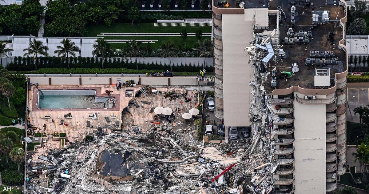 قتلى “كارثة ميامي” في ارتفاع.. و100 في عداد المفقودين