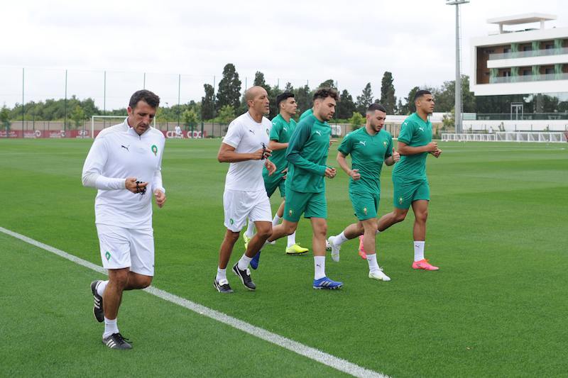 منتخب المغرب يستعد لمباراتي غانا وبوركينافاسو