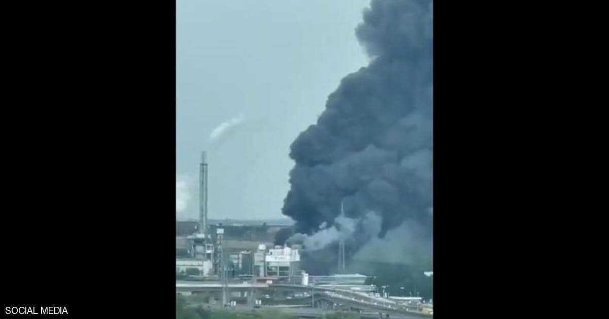 بالفيديو.. انفجار هائل يهز مجمعا للكيماويات في ألمانيا