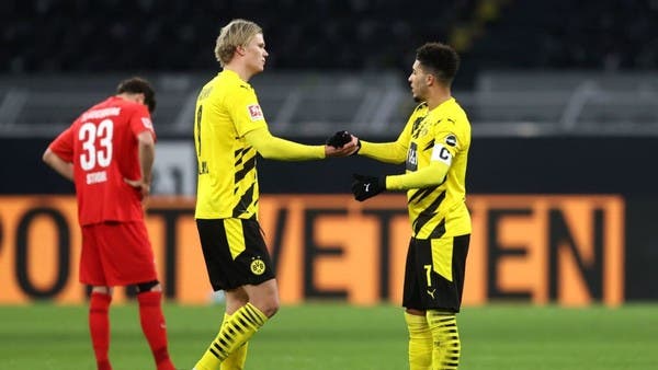 هالاند حزين بسبب انتقال سانشو إلى مانشستر يونايتد