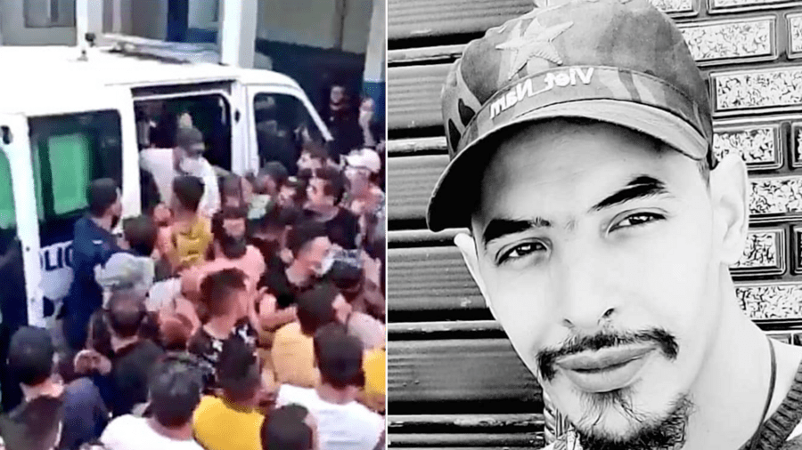 فيديو قطع راس جمال بن اسماعيل