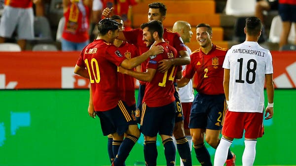 إسبانيا تعبر جورجيا برباعية نظيفة