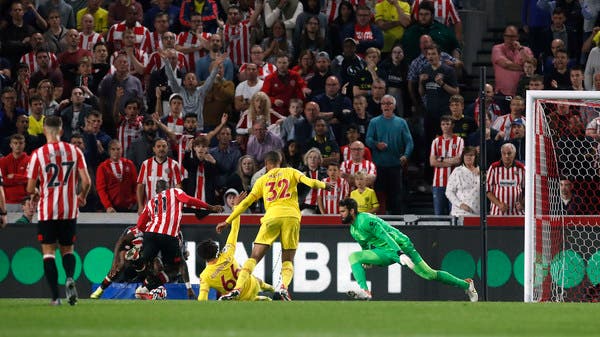 برينتفورد ينتفض ويفرض التعادل على ليفربول