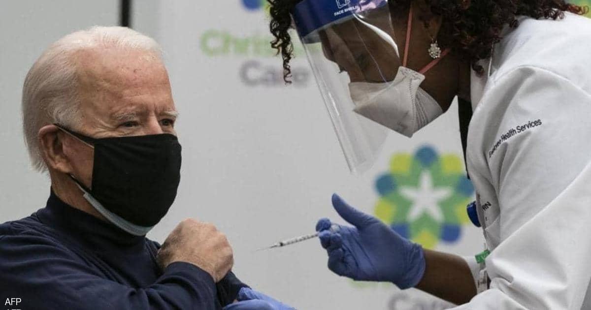 جو بايدن سيحصل على جرعة معززة من لقاح كورونا