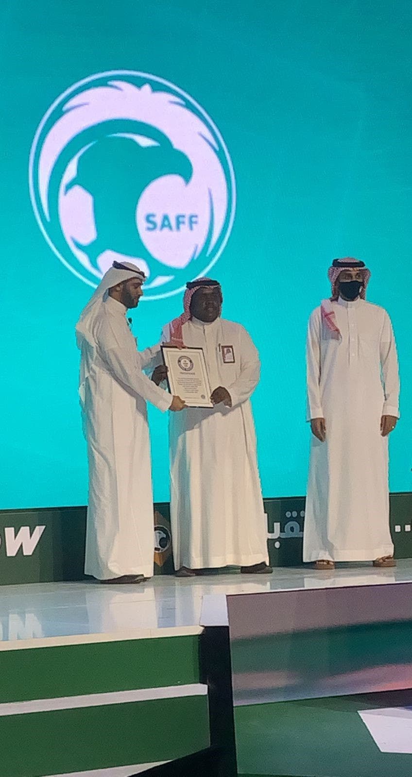 ضمك يدخل موسوعة غينيس للأرقام القياسية