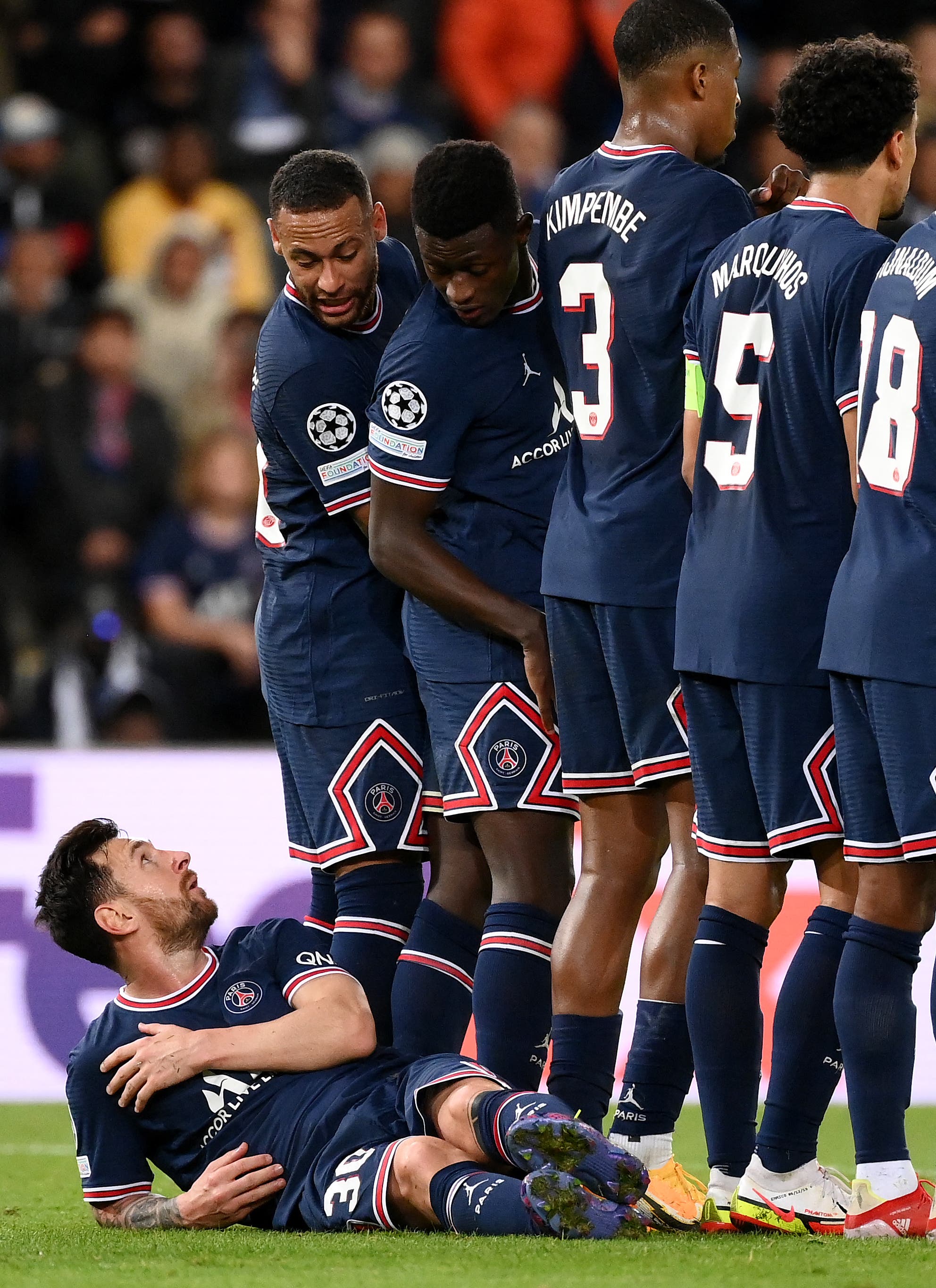 لقطة ميسي المتداولة 