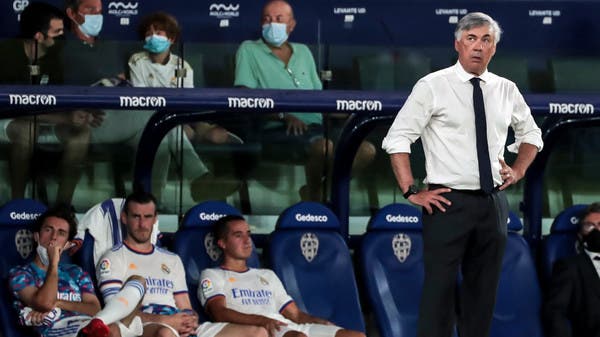 أنشيلوتي: ريال مدريد قدم أسوأ مباراة