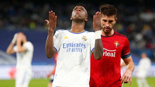 أوساسونا يتعادل مع ريال مدريد ويحبطه في “سانتياغو برنابيو”