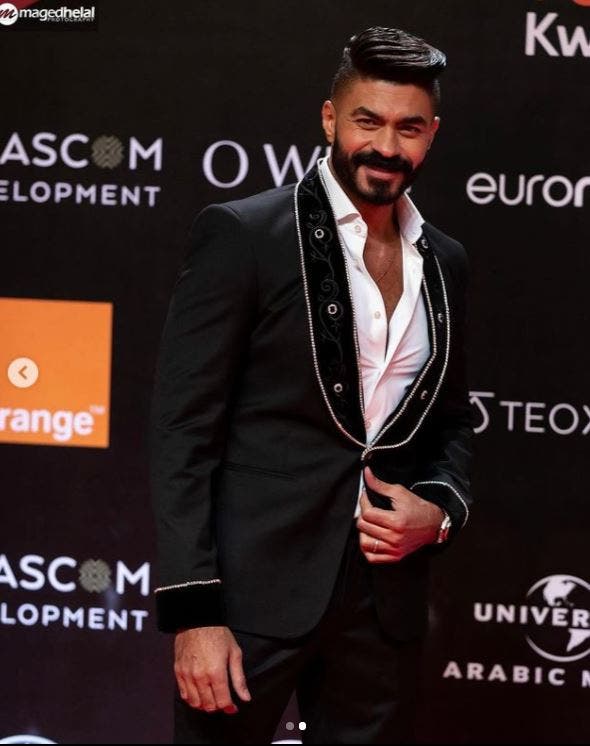 ارتدى 80 قيراطا من الألماس بافتتاح مهرجان الجونة.. خالد سليم: توترت