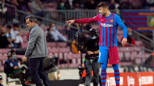 بيكيه يغيب عن مباراة برشلونة الحاسمة في دوري الأبطال