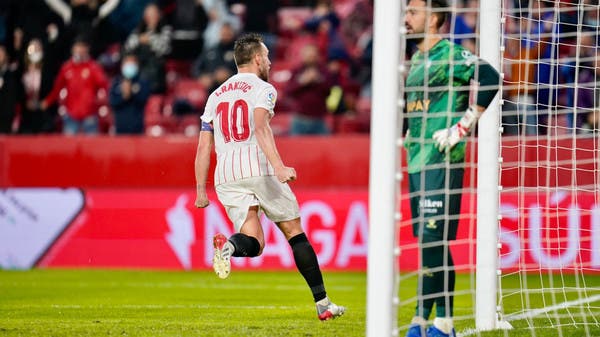 راكيتيتش يمنح إشبيلية الصدارة… وأتلتيكو يفوز بصعوبة