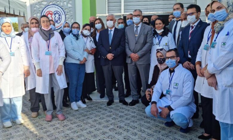 ٱيت الطالب يدشن مركزا لتصفية الدم بسيدي سليمان