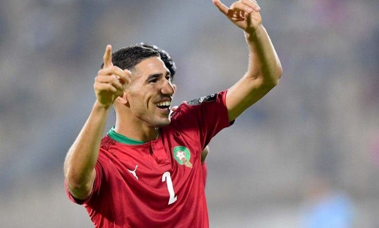 باريس سان جيرمان يحتفي بهدف حكيمي ويهنئ المنتخب على التأهل