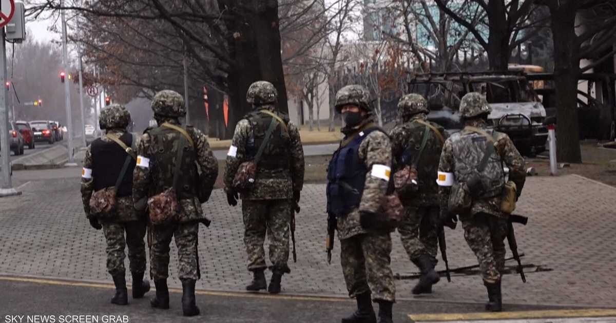 عودة القوات الروسية المنتشرة في كازاخستان إلى ديارها