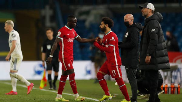 كلوب: ليفربول يفتقد صلاح وماني