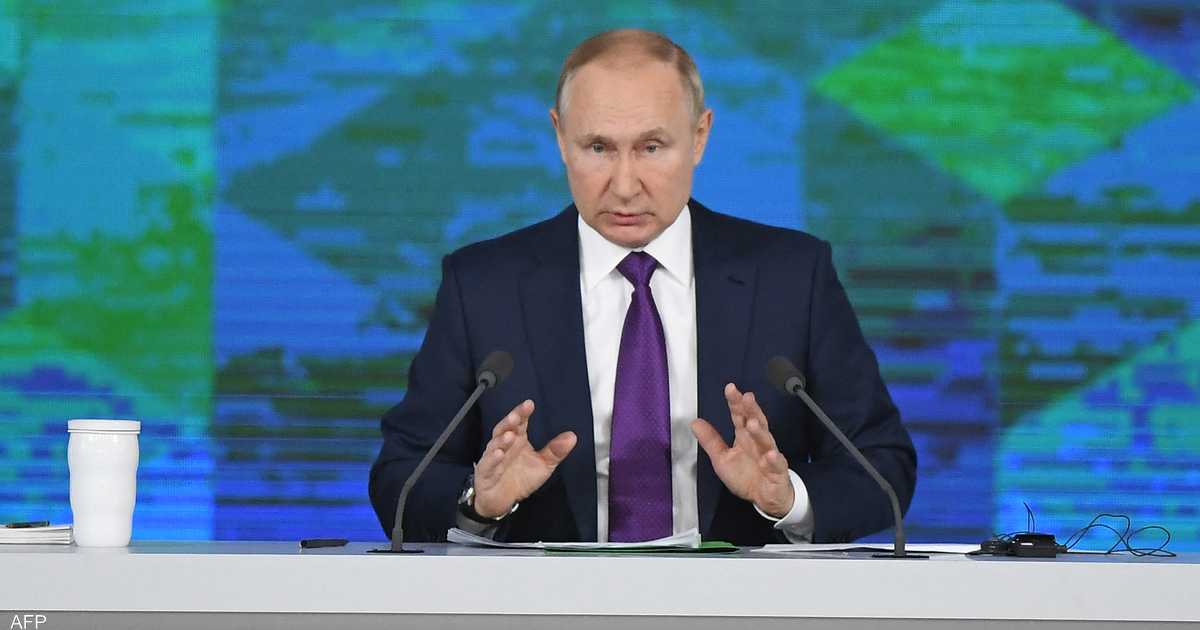 الأزمة الأوكرانية.. بوتن يلوم الغرب ويتحدث عن “خطأ أمني”
