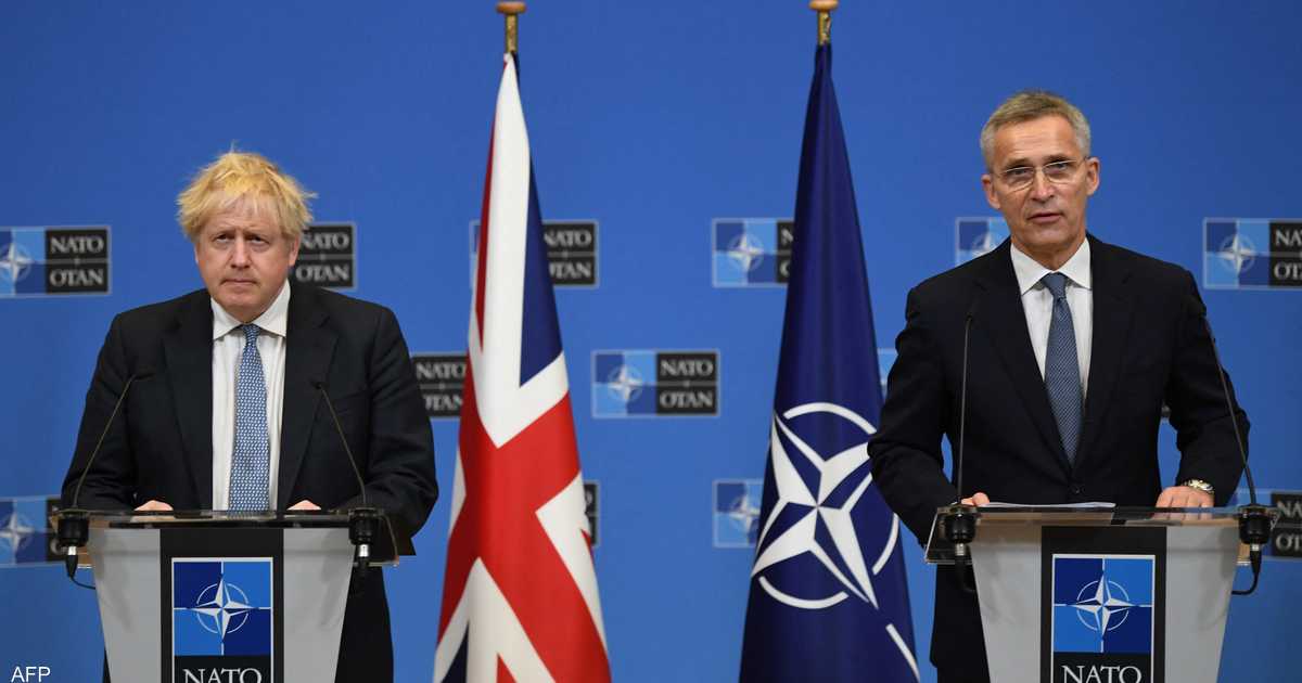 جونسون: انضمام أي دولة إلى حلف “الناتو” لا يخضع للفيتو