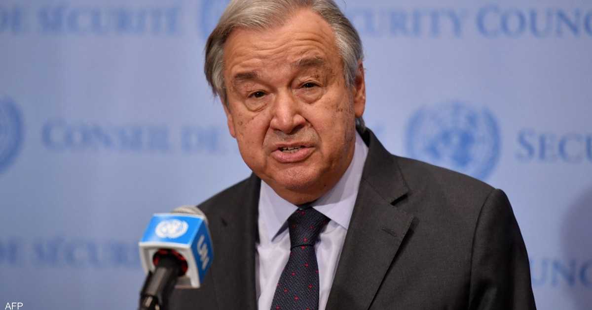 غوتيريش: على الجنود الروس “العودة إلى ثكناتهم”