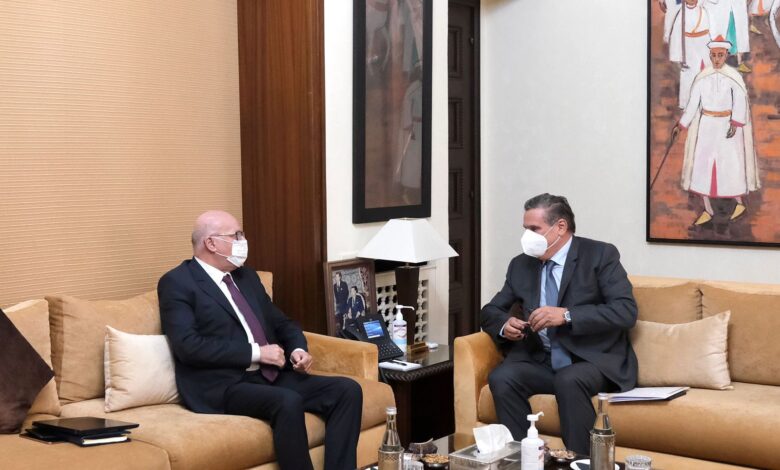 أخنوش يستقبل رئيس اللجنة الوطنية لمراقبة حماية المعطيات ذات الطابع الشخـصي