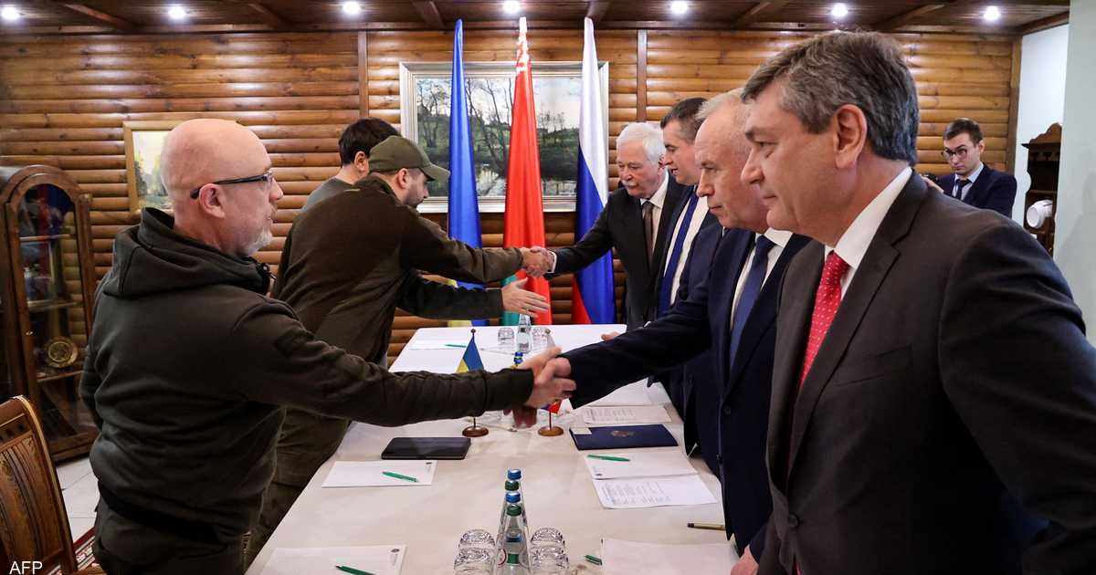 بدء الجولة الرابعة من المفاوضات بين روسيا وأوكرانيا