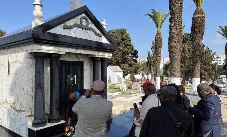 بعثة الكونغو الديمقراطية تزور “فهد كينشاسا” رئيس بلادهم المدفون بالرباط