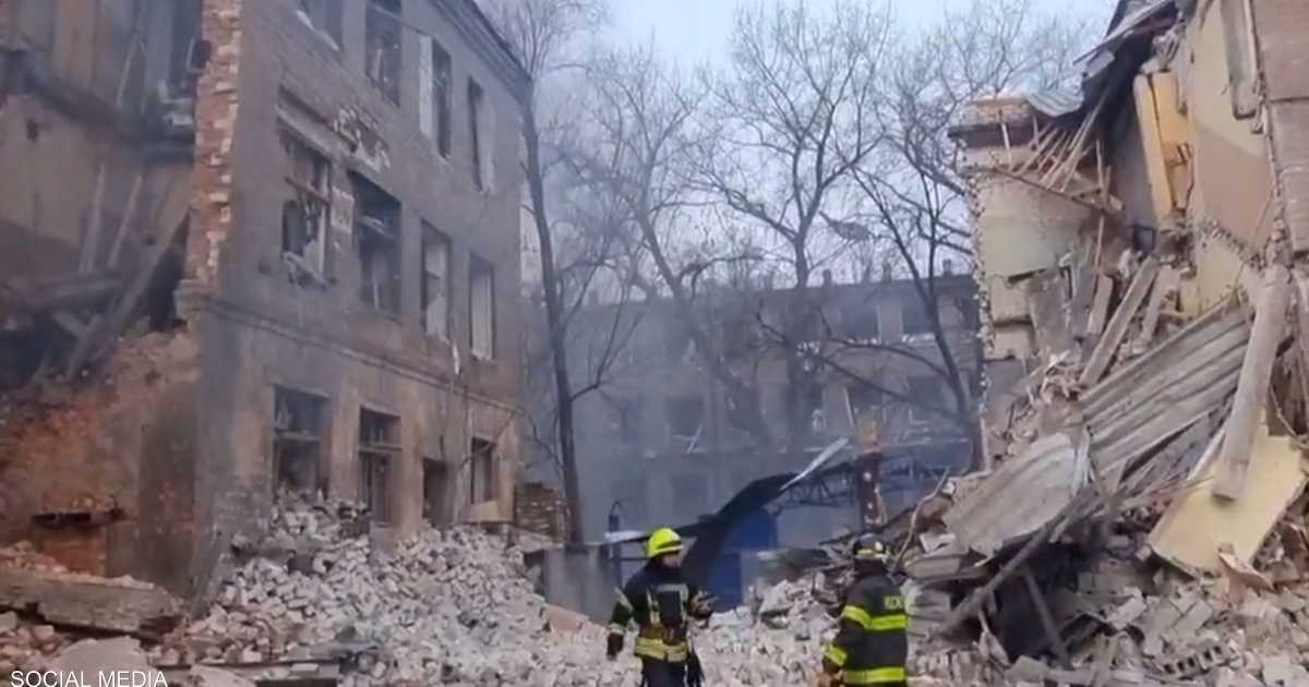 فيديو لانفجارات تهز دنيبرو وسط أوكرانيا