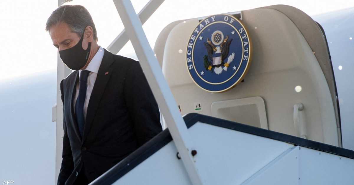 وصول وزيري الدفاع والخارجية الأميركيين إلى أوكرانيا