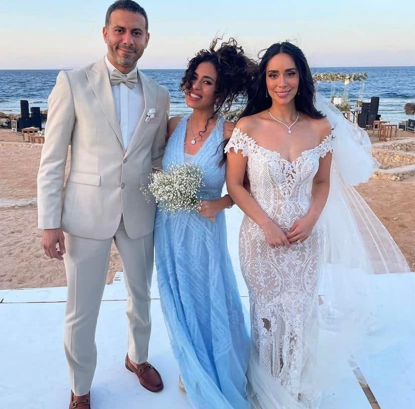 أخيراً.. زفاف محمد فراج وبسنت شوقي بعد سلسلة من الاحتفالات